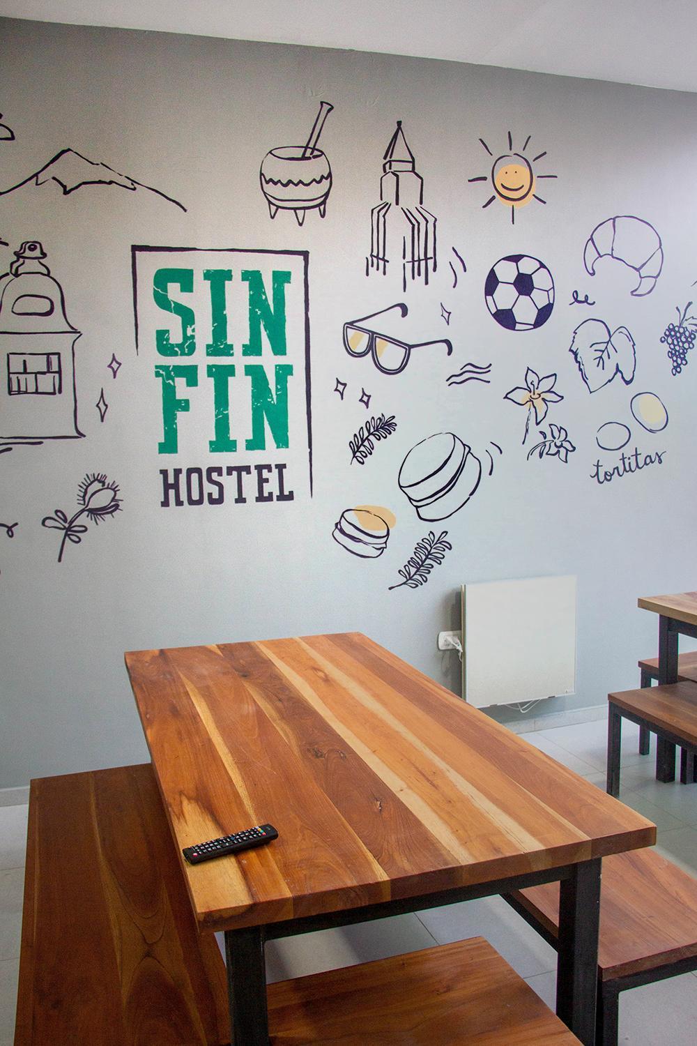 Sin Fin Hostel Mendoza Exteriör bild
